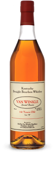Old Rip Van Winkle 'Reserve Lot B' 12 Year Old Kentucky Straight Bourbon Whiskey
