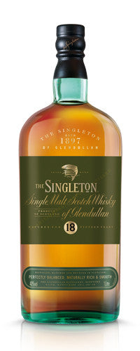 The Singleton of Glendullan 18 Year Old Single Malt Scotch Whisky 750mL –  Crown Wine and Spirits