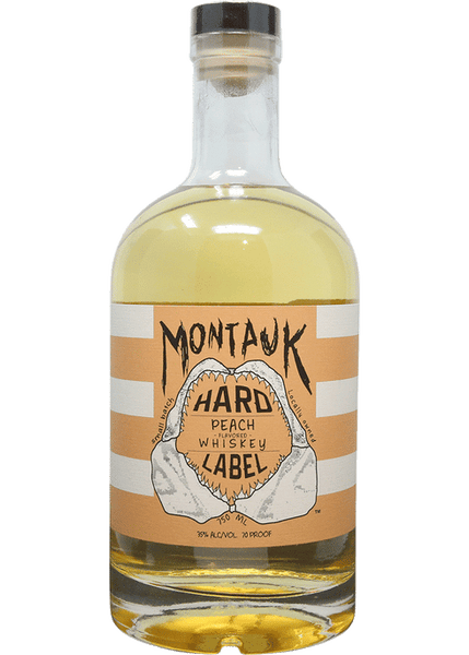Montauk Hard Label Peach Flavored Whiskey