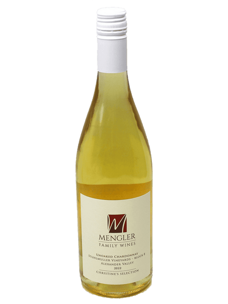 2024 Mengler Family Wines Unoaked Chardonnay - Stuhlmuller Vineyards