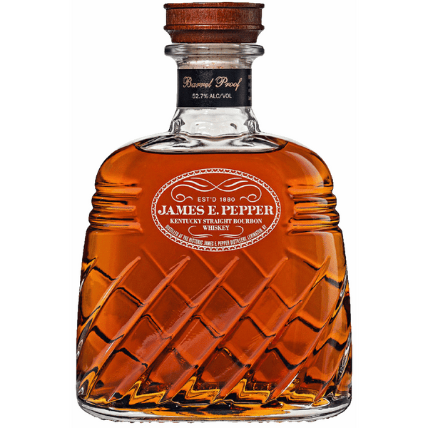 James E. Pepper Barrel Proof 'Decanter' Kentucky Straight Bourbon