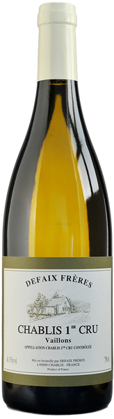 2022 Defaix FreresLes Vaillons Chablis Premier Cru