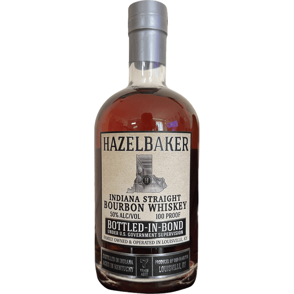Hazelbaker 7-Year Bottle-In-Bond Indiana Straight Bourbon Whiskey
