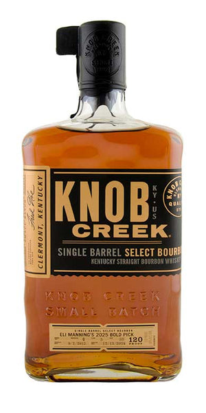 2025 Knob Creek Single Barrel Reserve 'Eli Manning's Bold Pick' Straight Bourbon Whiskey