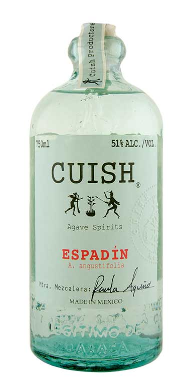 Mezcal Cuish Espadin 'Paula Aquino Sanchez' Destilado de Agave