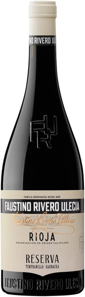 2019 Faustino Rivero Ulecia Rioja Reserva
