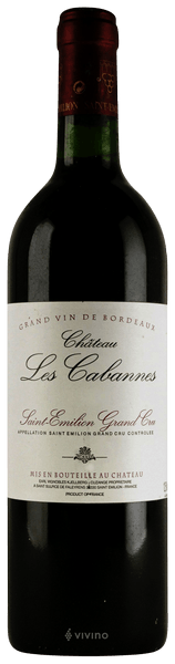 2020 Chateau Les Cabannes Saint-Emilion