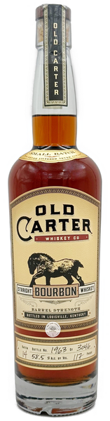 Old Carter Whiskey Co. Small Batch 14 Straight American Whiskey