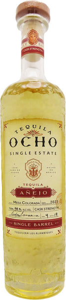 Tequila Ocho Single Barrel Tequila Anejo