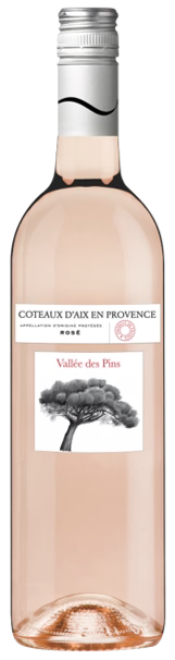 Vallee des Pins Coteaux d'Aix-en-Provence Rose 2025