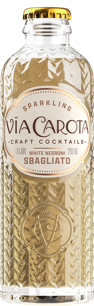 Via Carota White Negroni Sbagliato Sparkling Cocktail