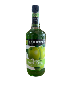 De Kuyper Pucker Sour Apple Schnapps Liqueur