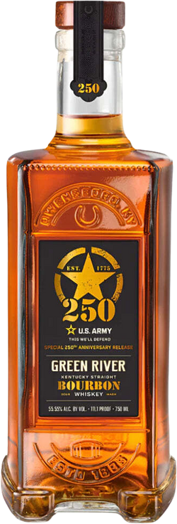 Green River Distilling Co. U.S. Army 250th Anniversary Release Straight Bourbon Whiskey