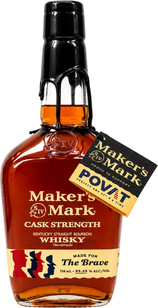 Maker's Mark 'Made for the Brave' Limited Edition Cask Strength Kentucky Straight Bourbon Whiskey