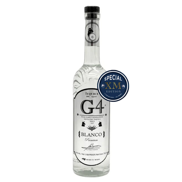 G4 TEQUILA BLANCO HIGH PROOF XM EDITION