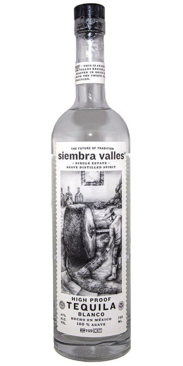 Siembra Valles Tequila 'Tahona High Proof' Blanco