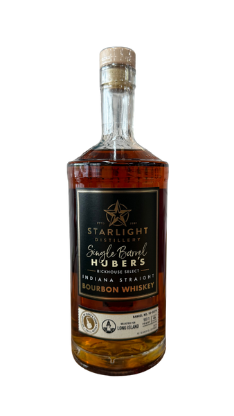 Starlight Distillery Straight Bourbon Whiskey Single Barrel Long Island