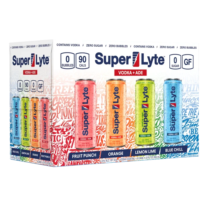 Super Lyte Vodka + Ade Cocktail Variety Pack