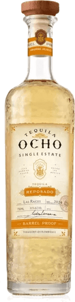 Tequila Ocho Single Estate Barrel Proof Reposado