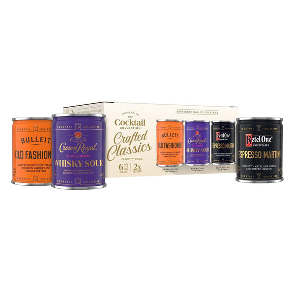 The Cocktail Collection Diageo Variety 6-Pack 100ml