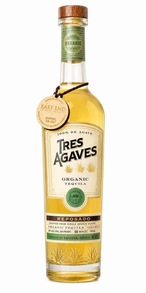 Tres Agaves Organic Reposado Tequila Private Barrel 4R-207