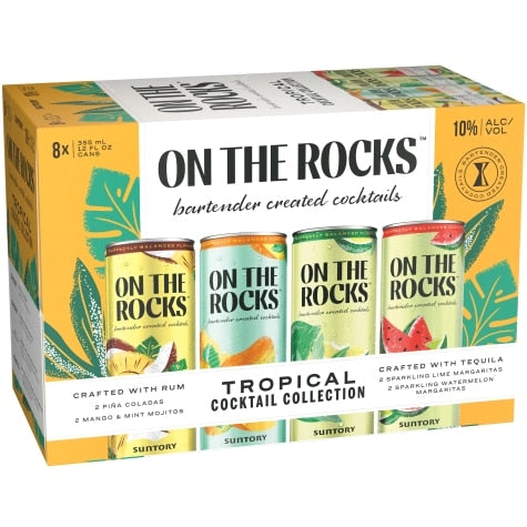 On The Rocks Tropical Cocktail Collection Variety Pack