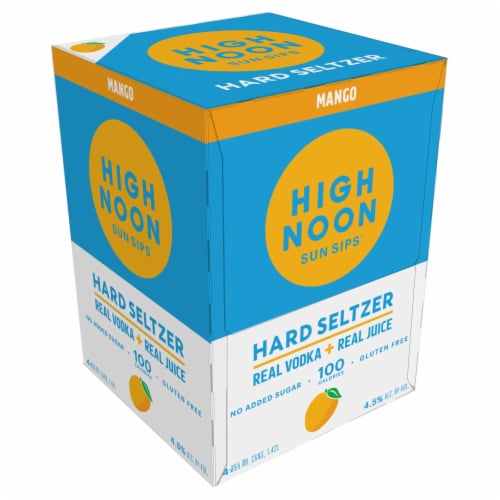 High Noon Mango Hard Seltzer 4PK