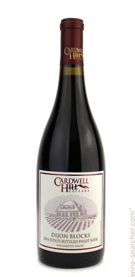 2018 Cardwell Hill Cellars Dijon Blocks Estate Pinot Noir