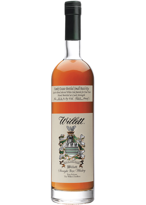 Willett Family Estate Bottled Single-Barrel 4 Year Old Straight Rye Whiskey