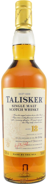 Talisker 18 Yr Single Malt Scotch