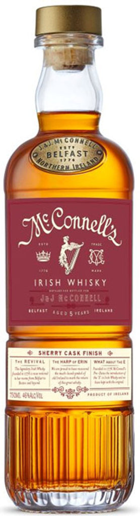McConnell's Sherry Cask Finish 5 Year Old Irish Whiskey