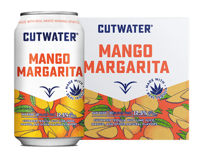 NV Cutwater Spirits Mango Margarita 4 pack