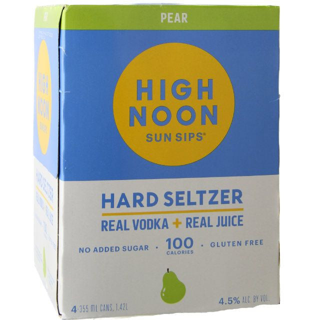 High Noon Pear Hard Seltzer 4PK