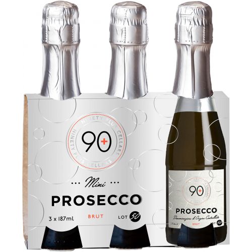 NV 90+ Ninety Plus Cellars Lot 50 Prosecco 3 PACK