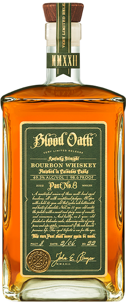 Blood Oath Pact No. 8 Kentucky Straight Bourbon Whiskey