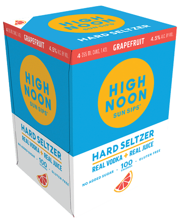 High Noon Grapefruit Hard Seltzer 4PK