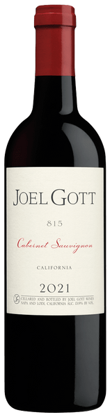 2021 Joel Gott Wines 815 Cabernet Sauvignon