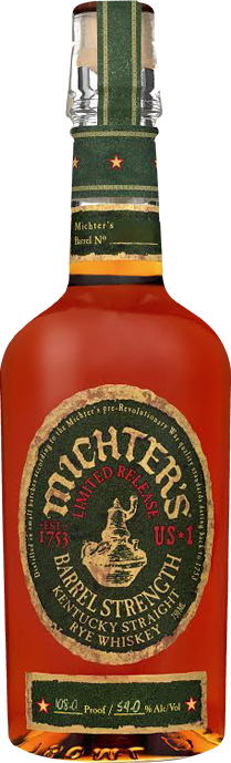 Michter's Barrel Strength Rye Whiskey