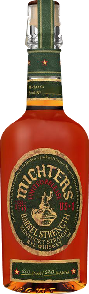 Michter's Barrel Strength Rye Whiskey