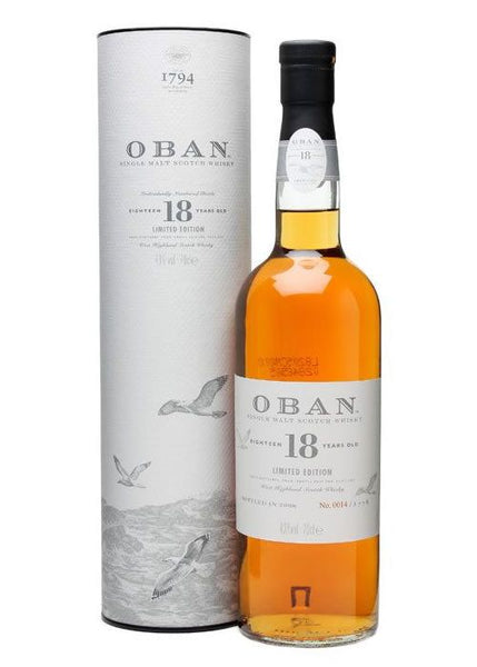Oban 18 Yr Single Malt Scotch Limited Edition