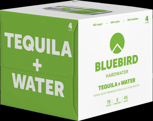 BLUEBIRD HARDWATER TEQUILA + WATER 4PACK