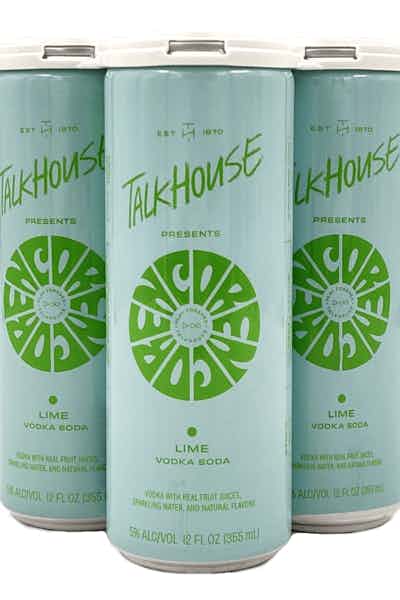Talkhouse Lime Vodka Soda 4PK