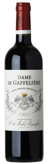 2018 Dame Gaffeliere Saint-Emilion Grand Cru