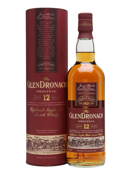 Glendronach Original 12 Year Old Single Malt Scotch Whisky