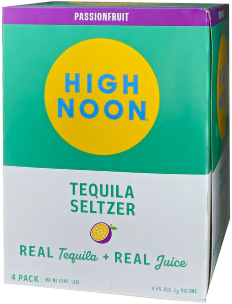 HIGH NOON TEQUILA PASSIONFRUIT SELTZER 4PK