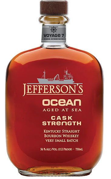 Jefferson's 'Ocean' Aged at Sea Very Small Batch Straight Bourbon Whiskey