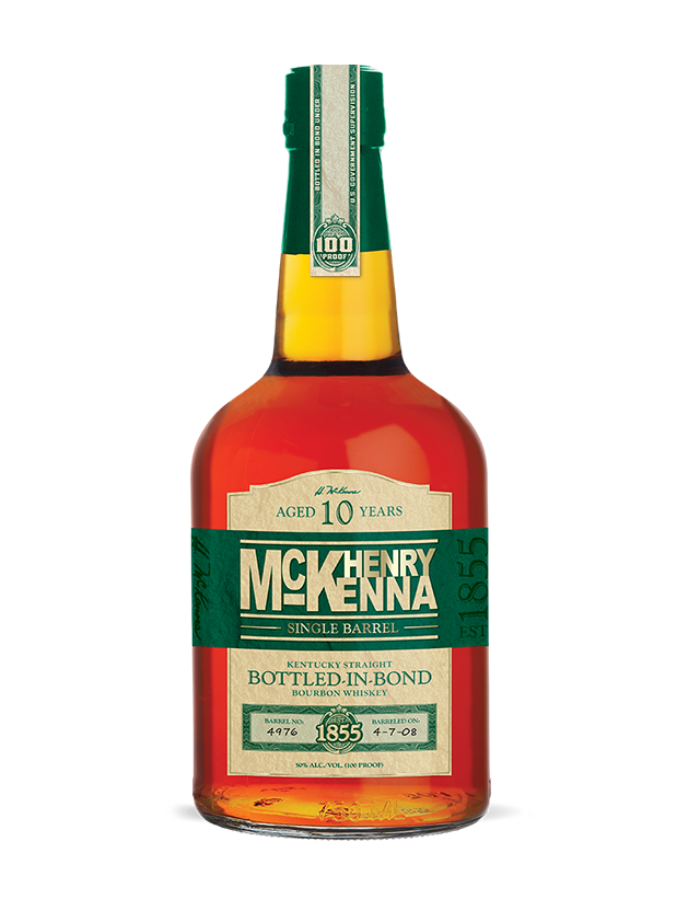Henry McKenna Single Barrel 10 Year Old Bourbon Whiskey