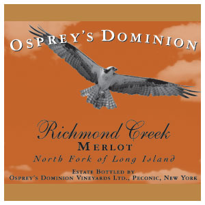 2014 Osprey's Dominion Vineyards Richmond Creek Merlot