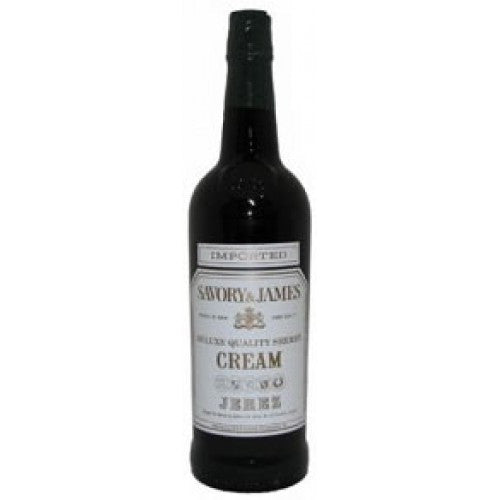 Savory & James Cream Sherry Deluxe Quality Sherry