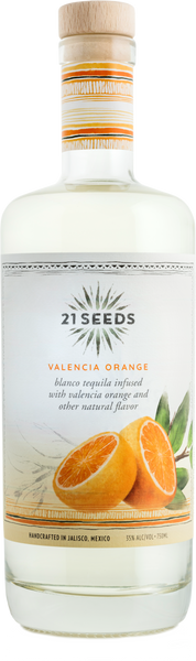 21 Seeds Tequila Blanco Valencia Orange